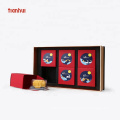 China supplier disposable paper custom mooncake box packaging with handle